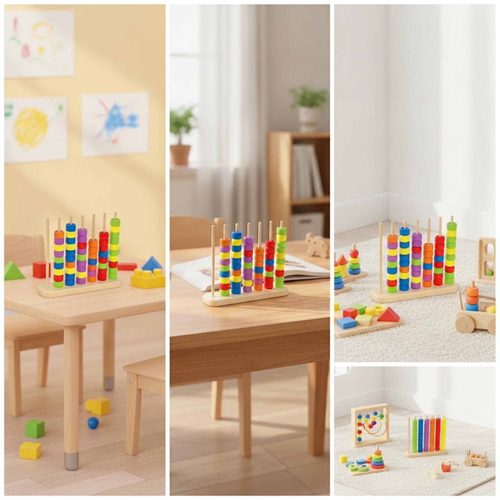 Abacus Counting Bead - Bead Abacus Educational Bead Counting Frame