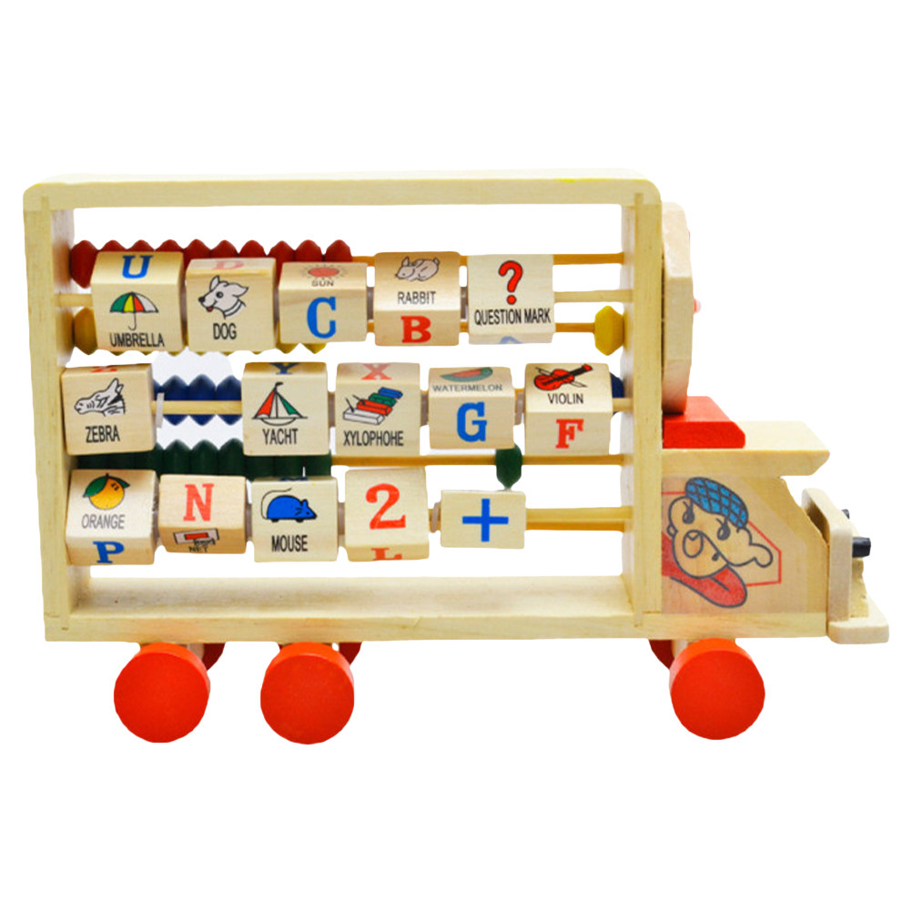 Wooden Abacus Stand Colorful B - огляд і ціна Abacus Counting Bead