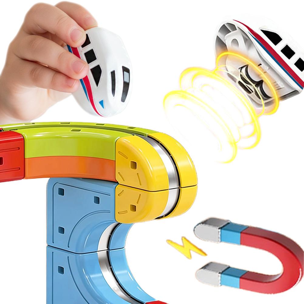 Magnetic Train Electric Childr - огляд і ціна Kids Education Things