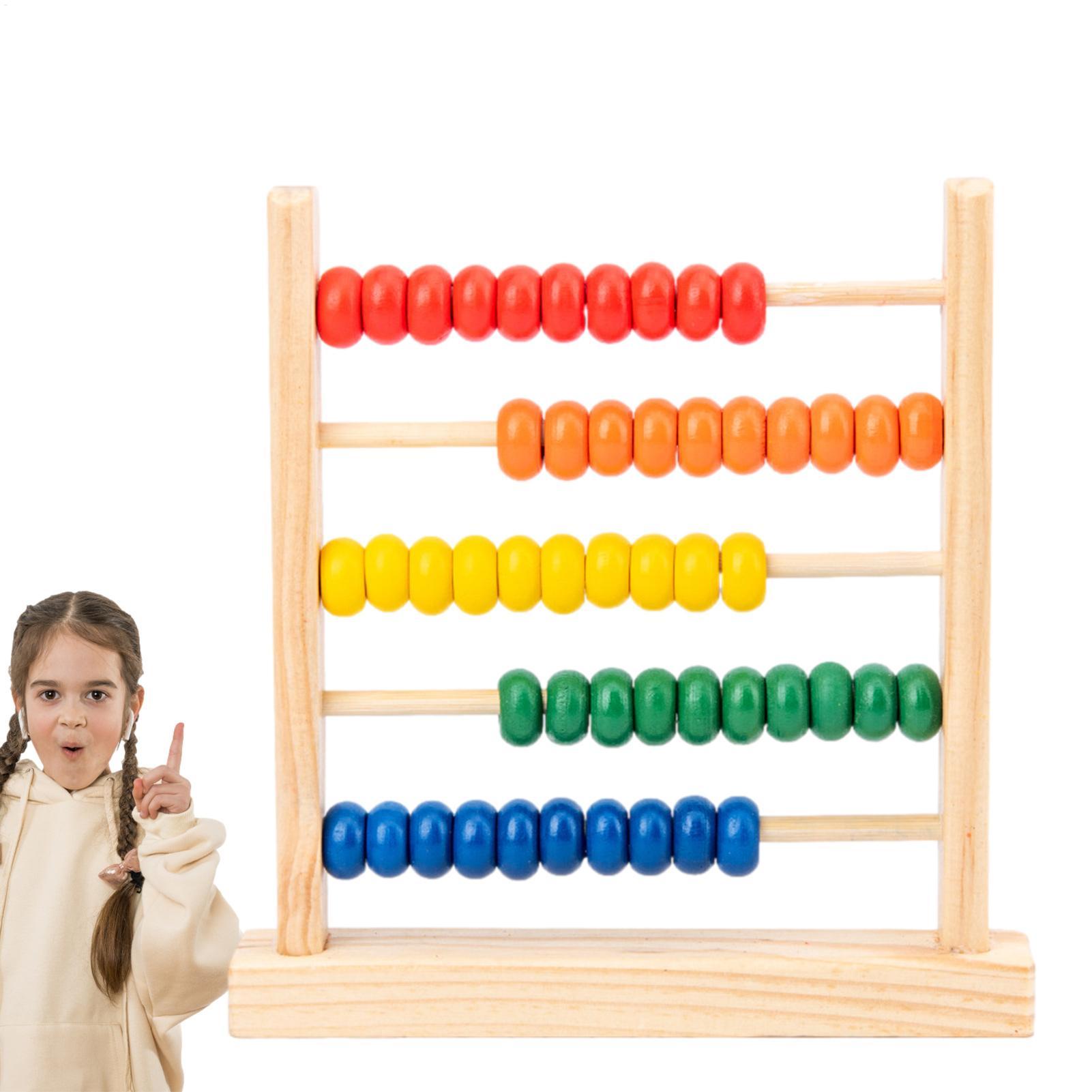 Wooden Frame Abacus Toys Count - огляд і ціна Abacus Counting Bead