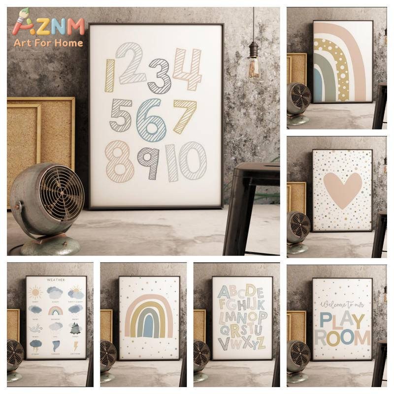 AZNM Boho Kids Educational Can - огляд і ціна Kids Educational - Alphabet Numbers & More