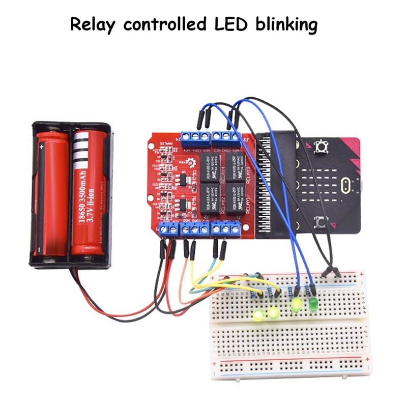 TCE Microbit 4 Channel Relay M - огляд і ціна Kids Education Channel