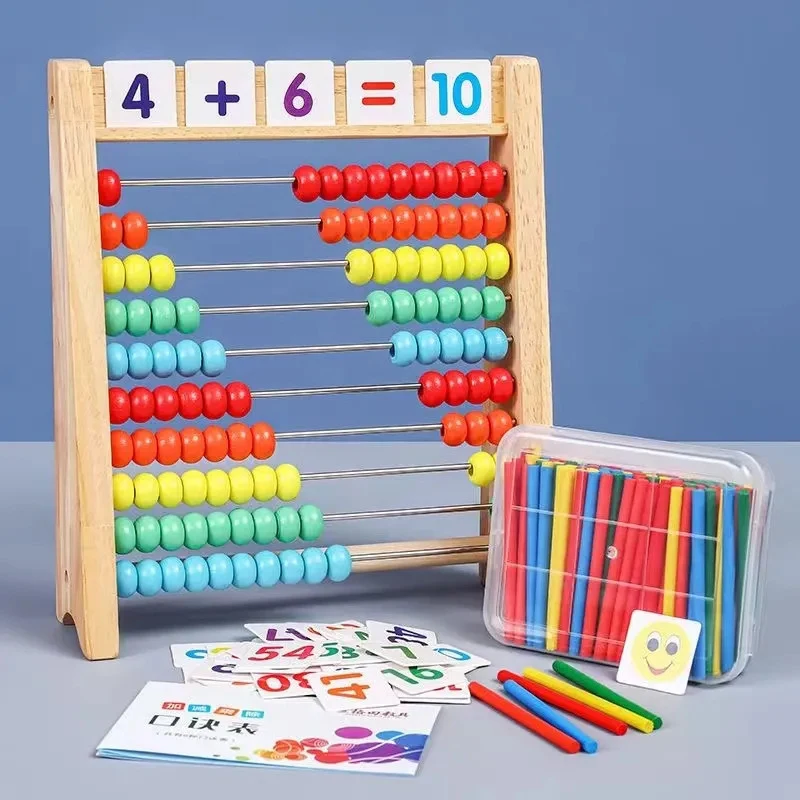 Wooden Counting Toy Abacus Mon - огляд і ціна Abacus Counting Bead
