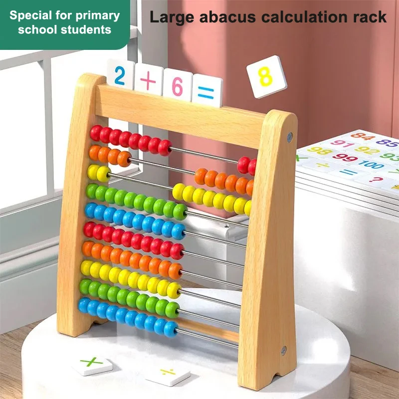 Wooden Counting Toy Abacus Mon - огляд і ціна Abacus Counting Bead