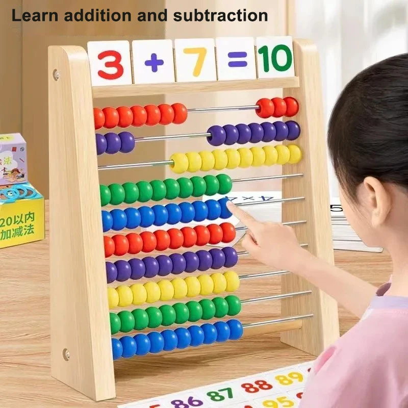 Wooden Counting Toy Abacus Mon - огляд і ціна Abacus Counting Bead