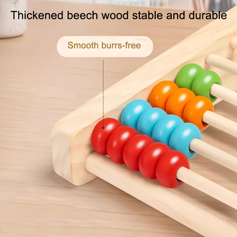 Wooden Counting Toy Abacus Mon - огляд і ціна Abacus Counting Bead