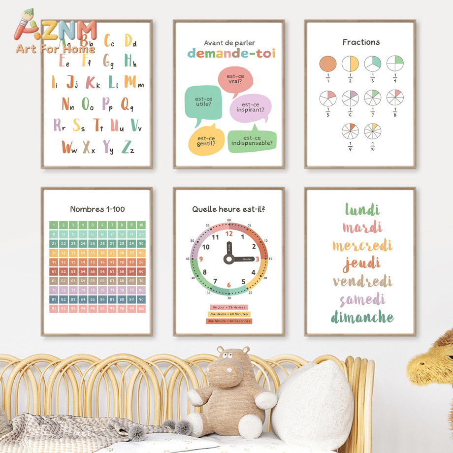 AZNM French Kids Educational C - огляд і ціна Kids Educational - Alphabet Numbers & More