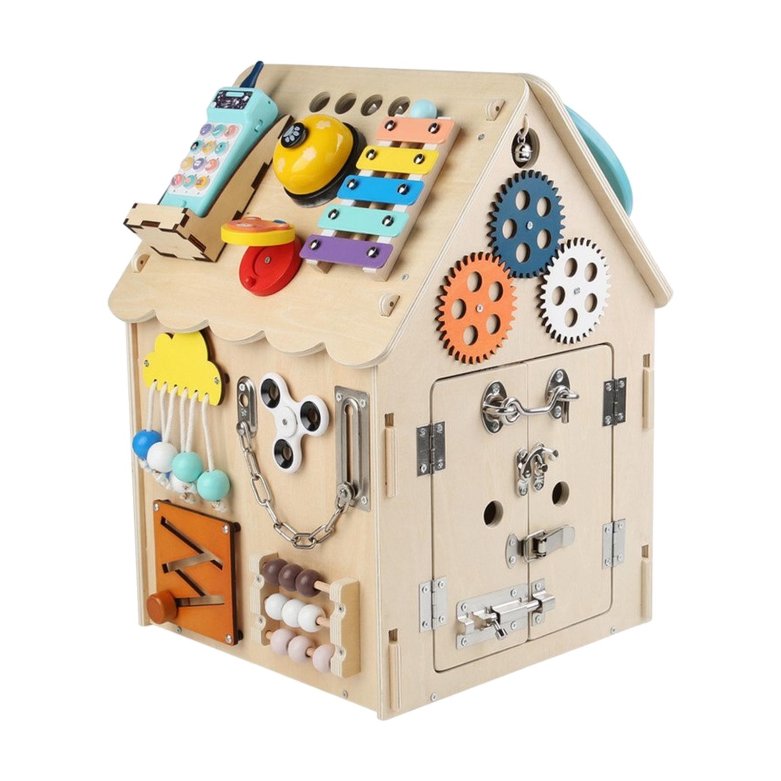 Montessori Wooden Busy Board H - огляд і ціна Kids Education Center