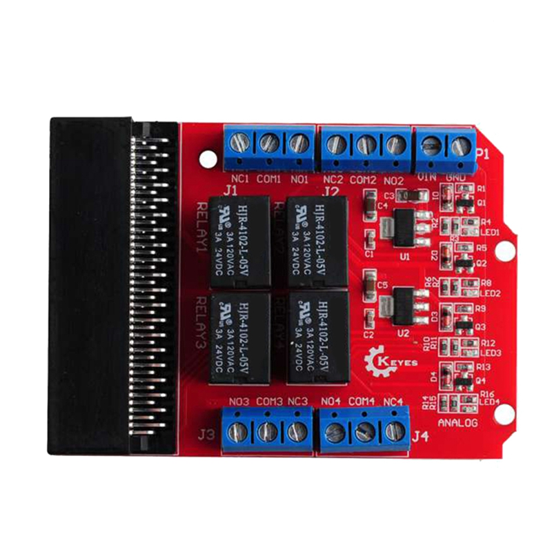 Microbit 4 Channel Relay Modul - огляд і ціна Kids Education Channel