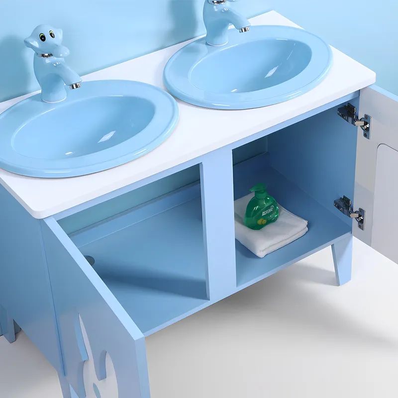 Cartoon Kids Bathroom Vanity w - огляд і ціна Kids Education Center