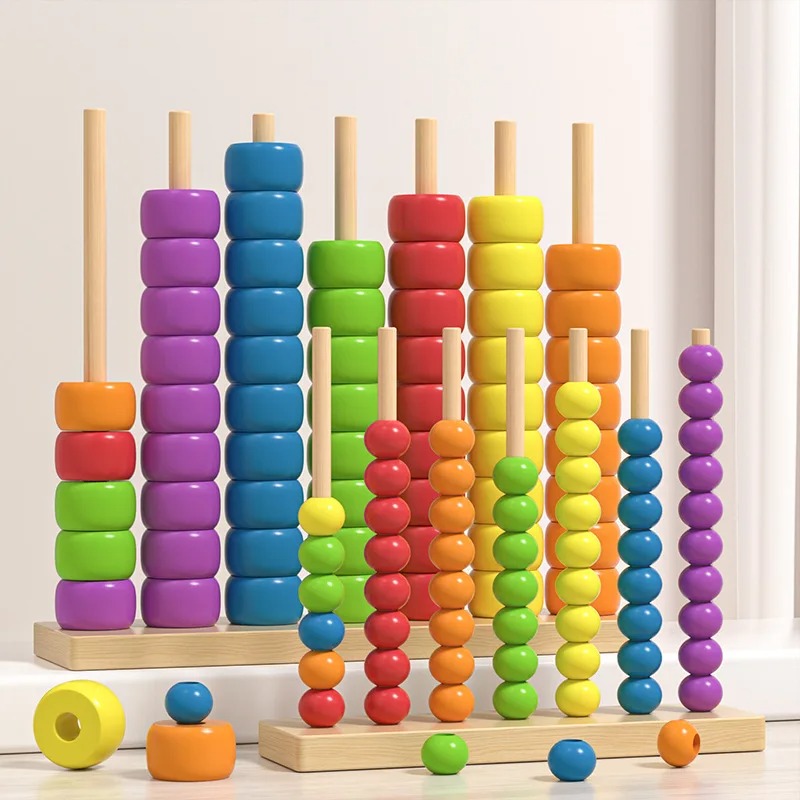 Wooden Abacus Montessori Educa - огляд і ціна Abacus Counting Bead