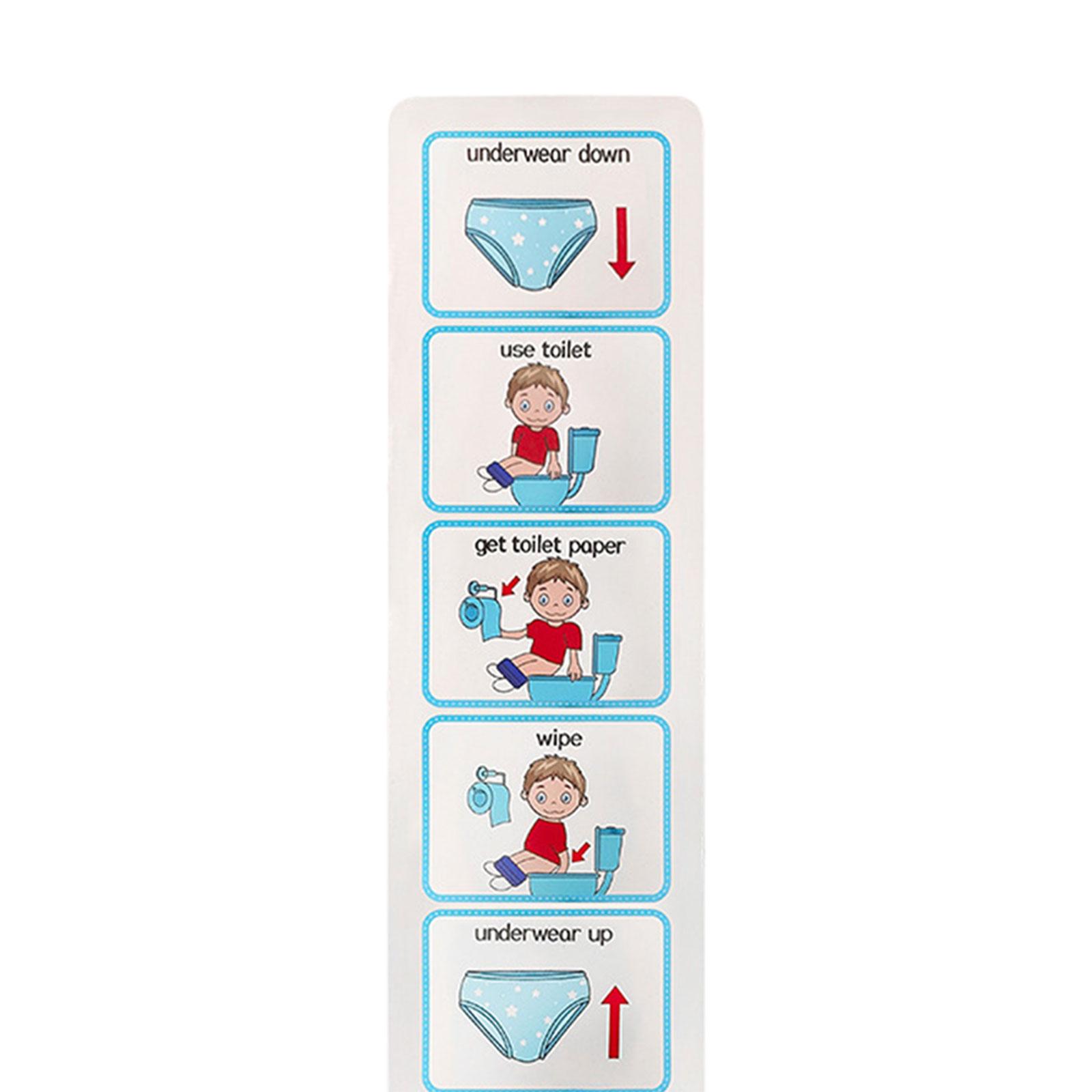 Potty Training Visual Schedule - огляд і ціна Kids Education Charts