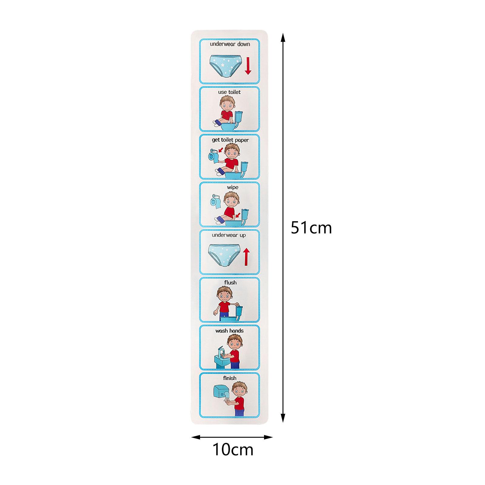 Potty Training Visual Schedule - огляд і ціна Kids Education Charts