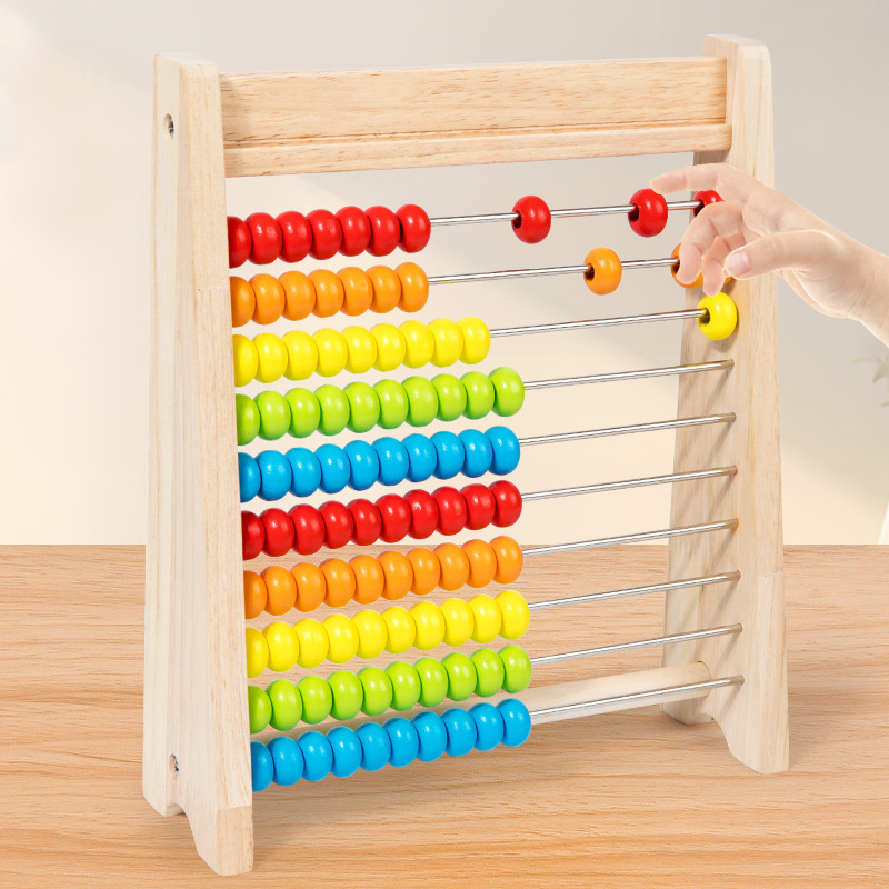 Wood Counting Beads Montessori - огляд і ціна Abacus Counting Bead