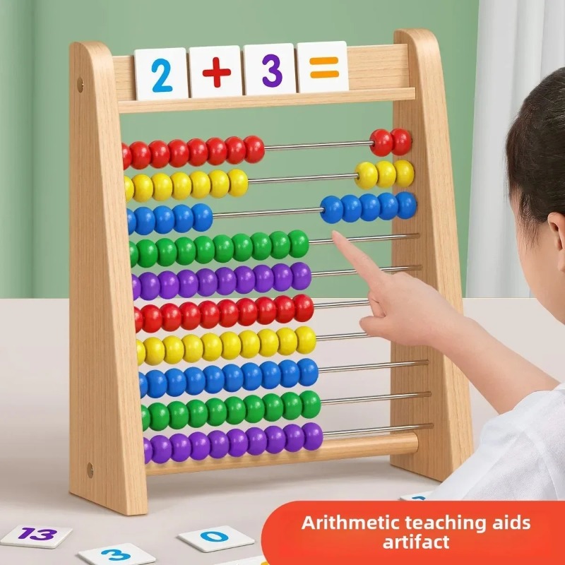 Wooden Abacus Educational Math - огляд і ціна Abacus Counting Bead
