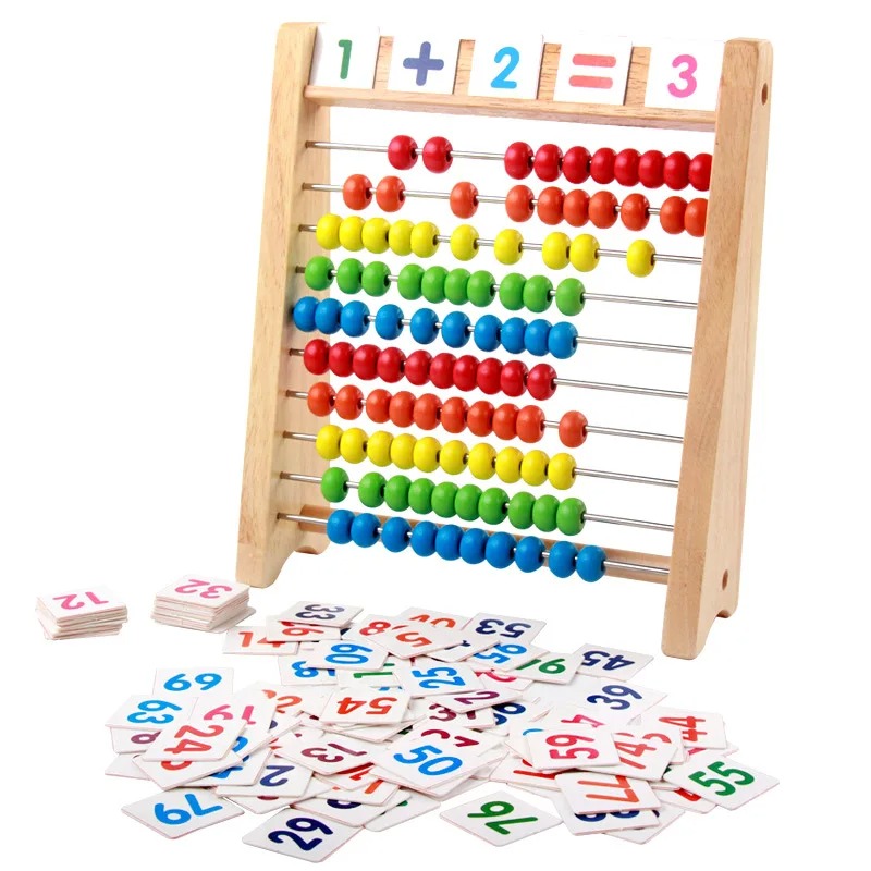 Wooden Abacus Educational Math - огляд і ціна Abacus Counting Bead