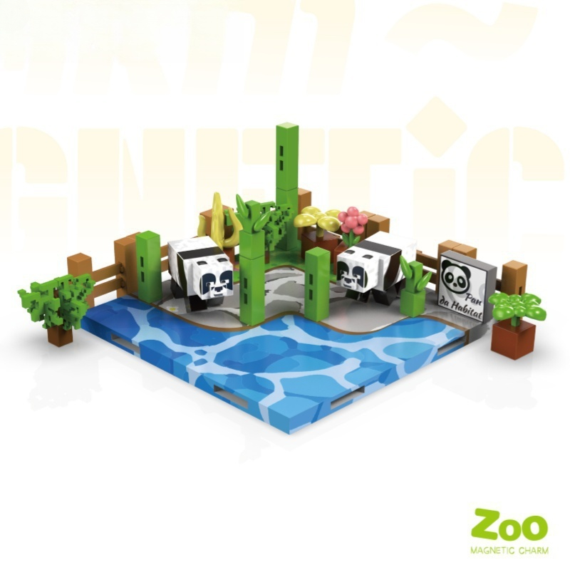 Magnetic world Zoo series Buil - огляд і ціна Puzzle Map World