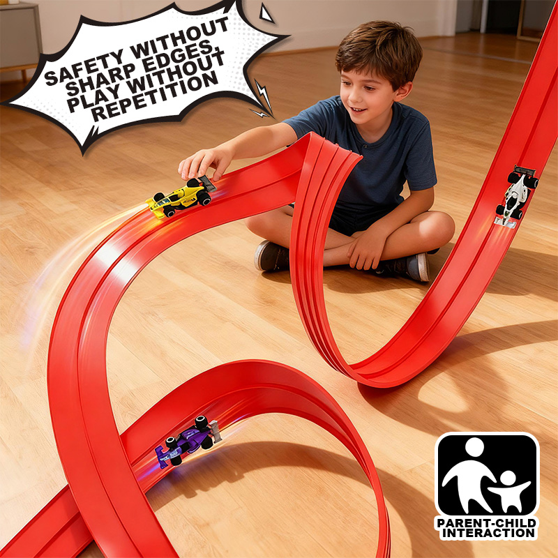 Free-assembly track car | Flex - огляд і ціна Kids Education Things