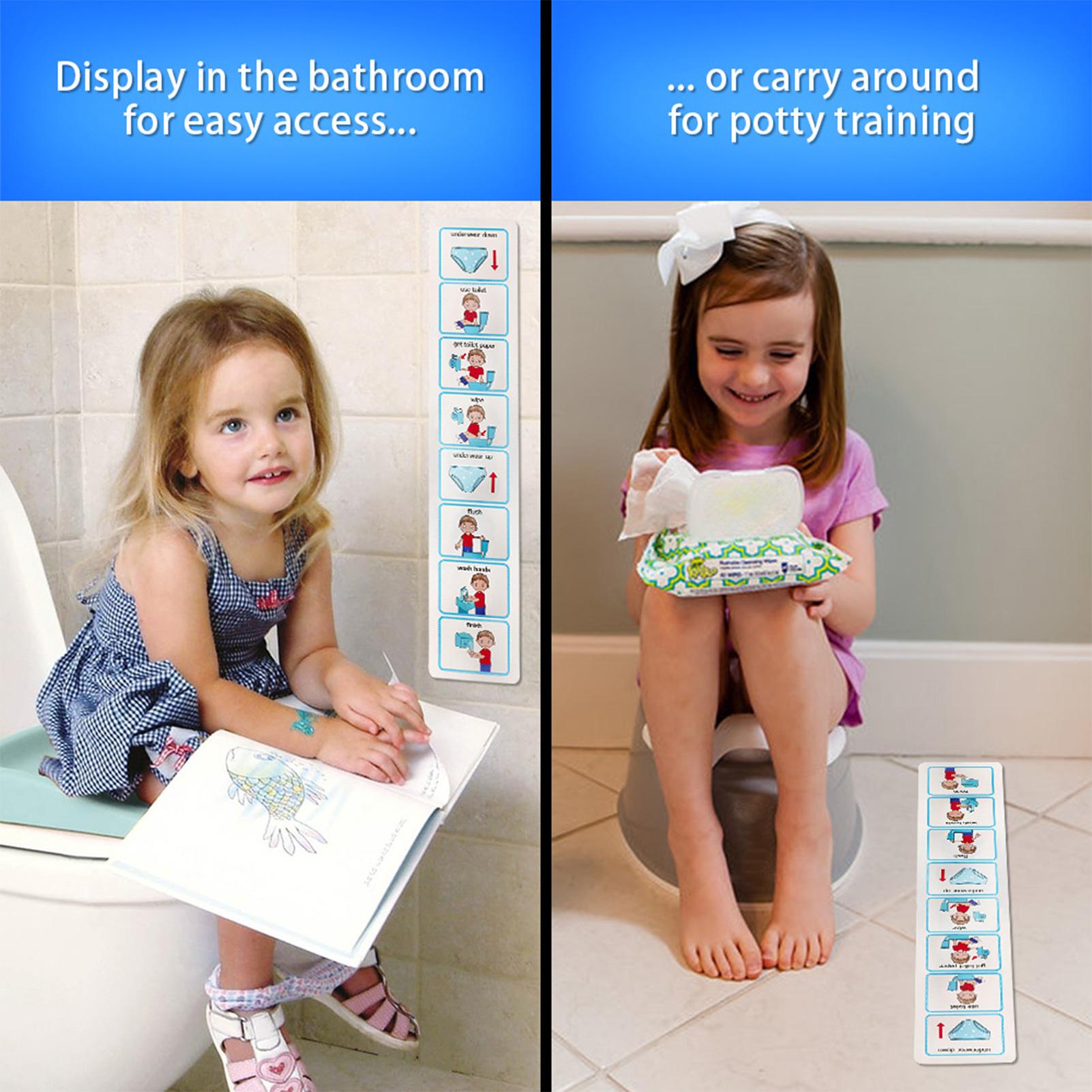 Potty Training Visual Schedule - огляд і ціна Kids Education Charts