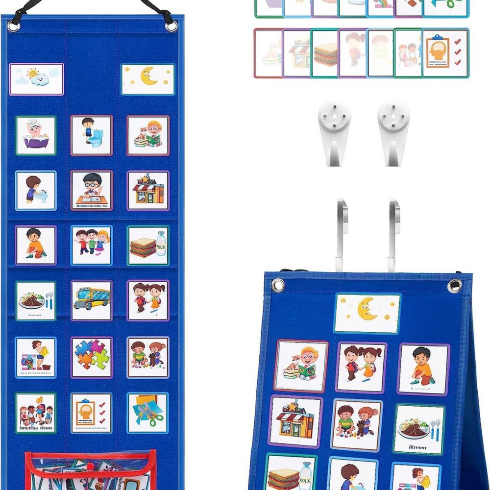 Kids Visual Routine Chart Dail - огляд і ціна Kids Education Charts