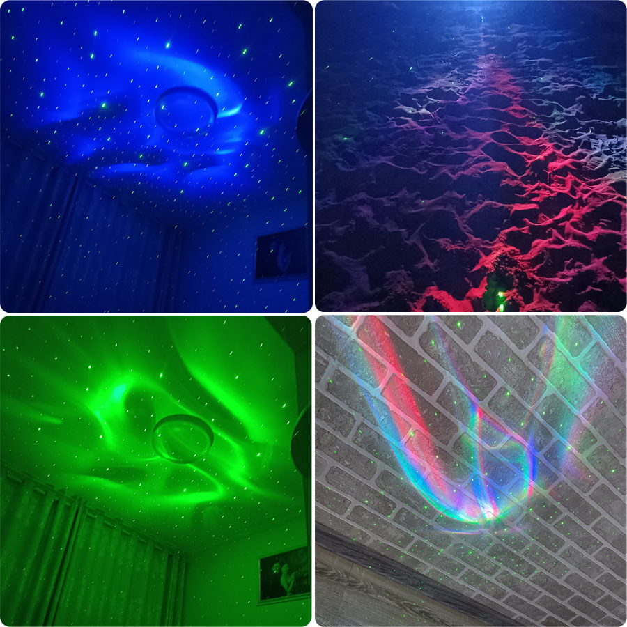 SA204 RGB LED Motive Aurora Pr - огляд і ціна Drawing Projector Kids