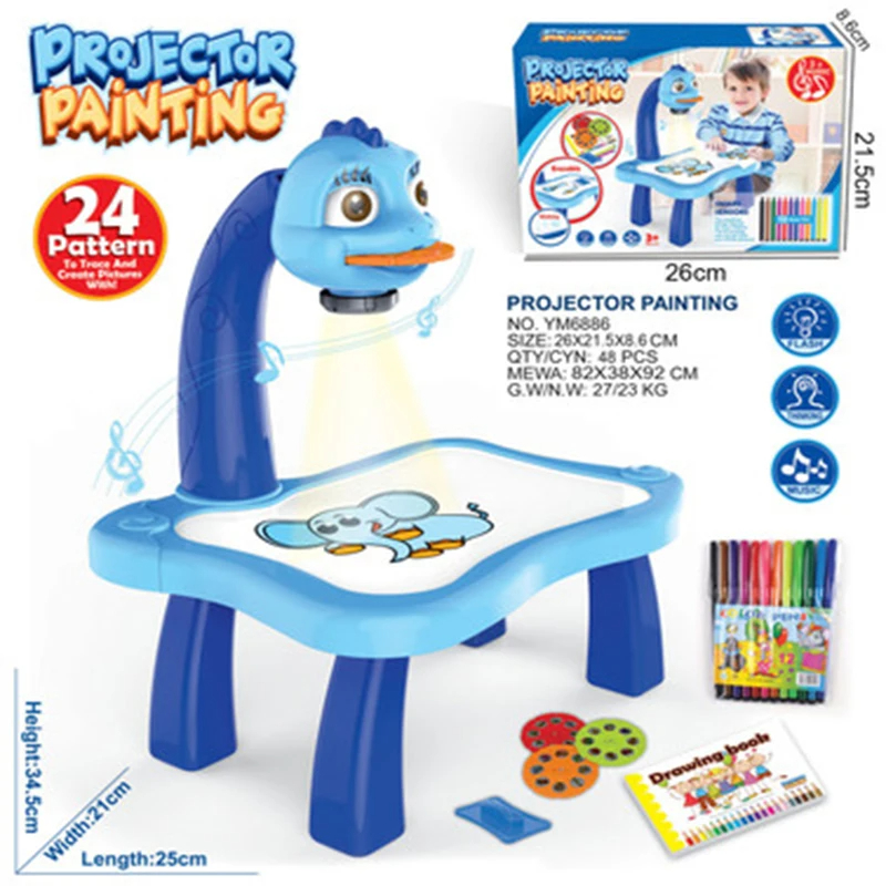 Baby Projection Drawing Board  - огляд і ціна Drawing Projector Kids